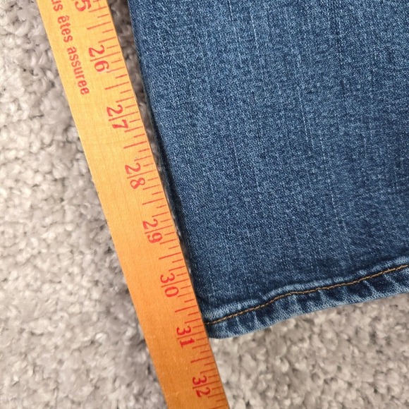 Wrangler Mens Bootcut Jeans 36x32 [Fits 34x31] Blue Relax Workwear Western Rodeo - Picture 7 of 16